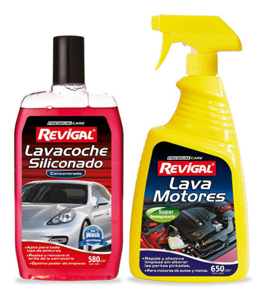 Shampoo Siliconado Ph Neutro Y Lava Motores  Revigal 0