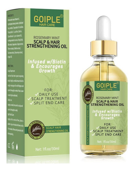 Goiple-aceite De Romero Para Crecimiento Del Cabello.30ml 0
