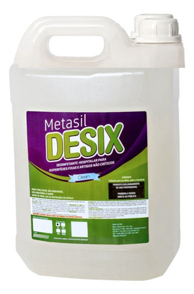 Desinfetante Uso Geral Higienizador Desix Talco 5l Ar Cond 0