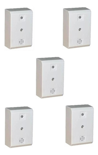 5 Micrófonos Con Control De Ganancia Para Seguridad P/ Dvr 0