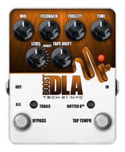 Pedal De Efecto Tech21 Analog Delay Emulator Tap Tempo 0