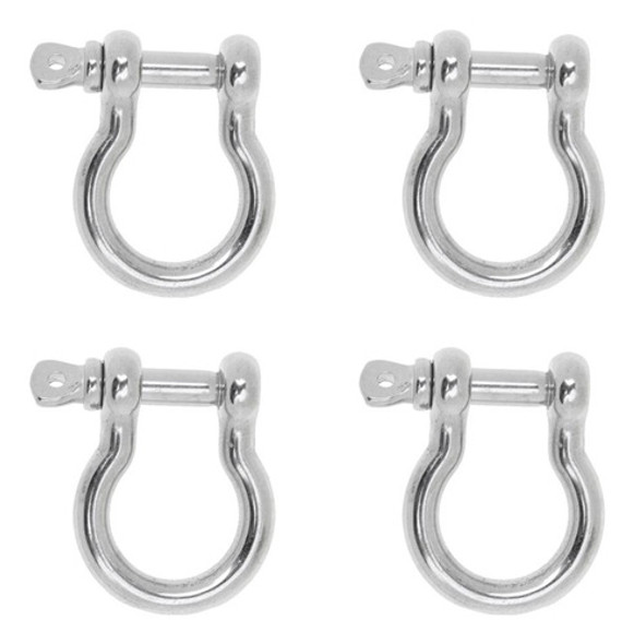 4x Marinha Barco Corrente Aparelhamento Arco Manilha Pino 1