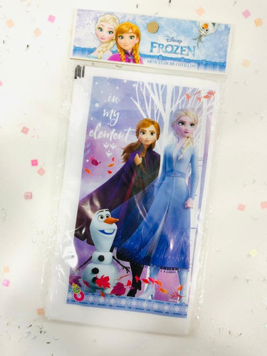 Bolsitas Plasticas De Cumpleaaños De Frozen 1