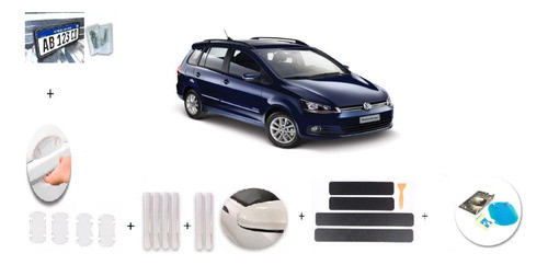 Combo De Accesorio De Protección Para Volkswagen Suran 0