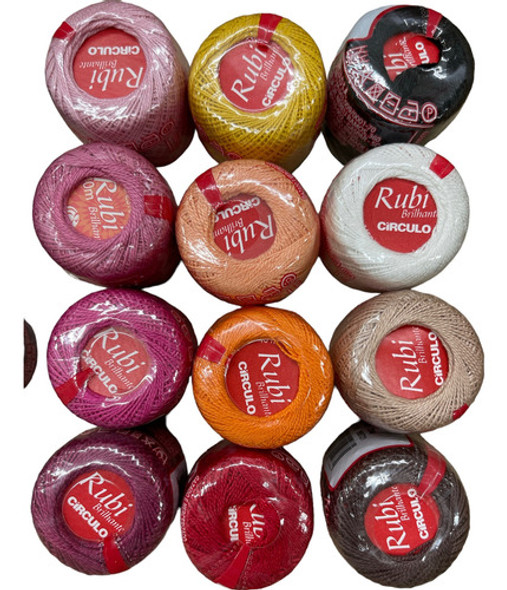 Hilo Rubi X 3 Unidades Colores A Elección 1