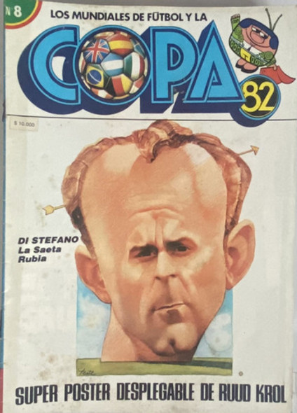 Mundial De Fútbol, Di Stefano Copa 82, Nº 8 Cf3 0