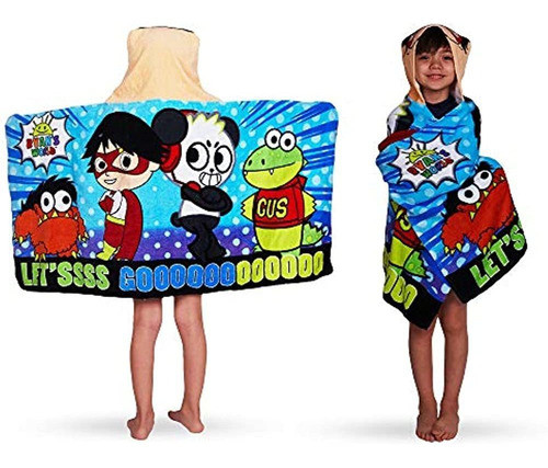 Toalla Con Capucha Del Mundo De Ryan 0