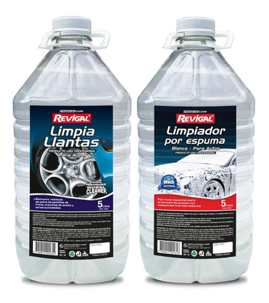 Shampoo  Espuma Para Hidrolavado Y  Limpia Llantas  Revigal 0