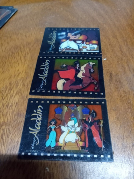 Tazos Películas Disney Aladdín 1-8-9 . Pepsico ,año 1996. 0 Tazos Películas Disney Aladdín 1-8-9 . Pepsico ,año 1996. 0