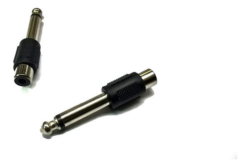Combo 10 Adaptador Plug 6.5mm Mono A Jack Rca Mono 0