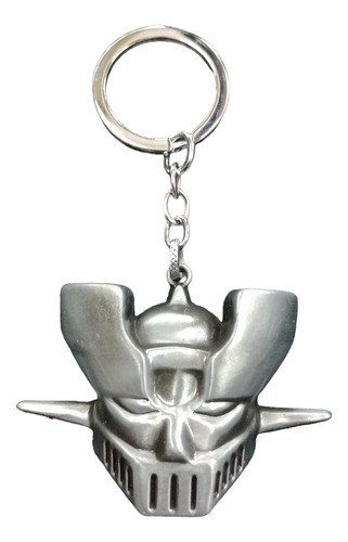 Llavero-mazinger Z-plateado 0