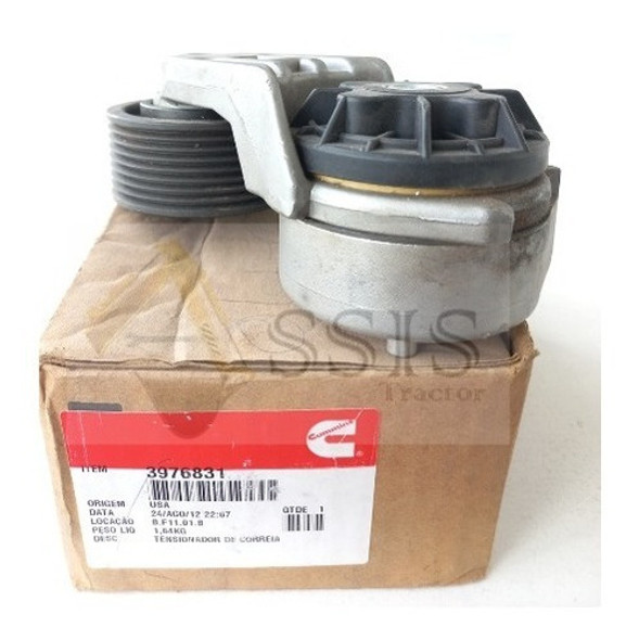Tensionador Da Correia Do Motor Cummins - Cód: 3976831 1