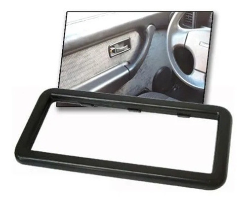 Kit 4 Moldura Macaneta Interna Preta Monza De 1985 A 1987 0