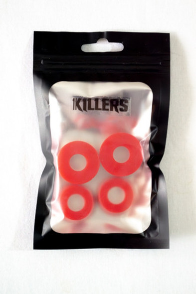 Bujes Skate Killers 90a Rojos - Pro Importado 0