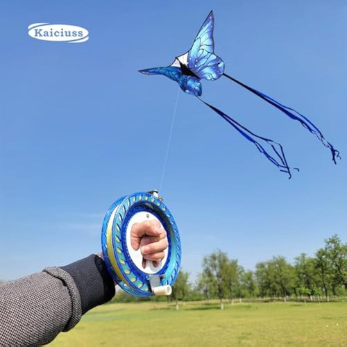 Juego De Cometa De Mariposa Grande Con Carrete De 1