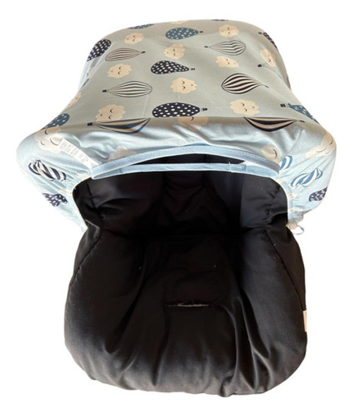 Capota Para Bebê Conforto Balões Marinho 1