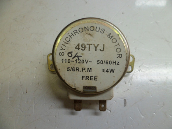 Motor Compativel P Microondas 49tyj 110v Eixo De Metal. 0