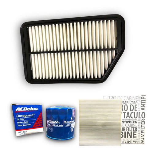 Kit Filtros Aceite Aire Habitaculo Tucson 2.0 Nafta 2010 15 0