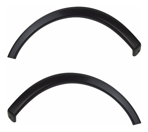 Kit Mold. Paralama Corsa 94 A 02 Hatch Preto Poroso+ 6 Bucha 1