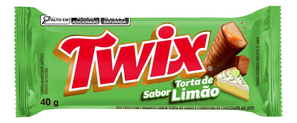 Twix Lemon Pie Chocolate Bars – Display Box of 18 x 40 g – Caramel, Biscuit & Milk Chocolate by MasterFoods