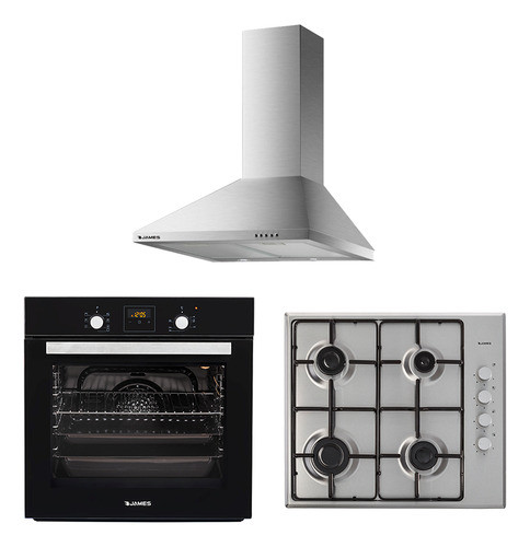 Combo James Anafe Super Gas + Horno + Campana 0