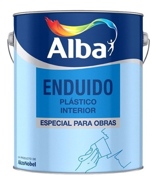 Enduido Plastico Alba Standard Interior 1 Litro M M 0