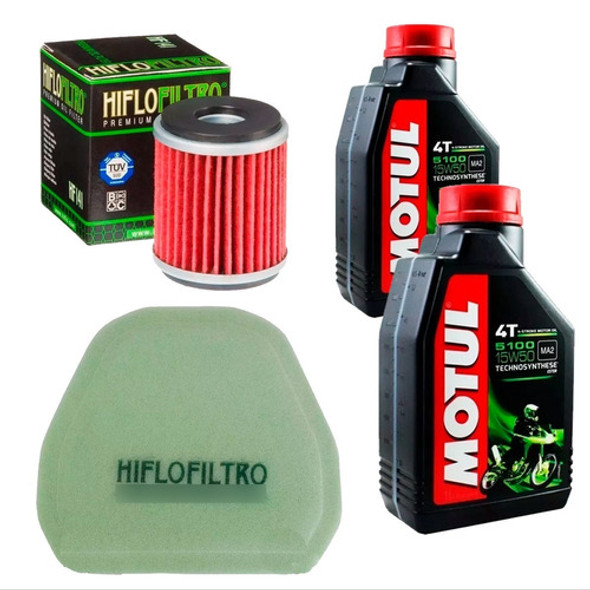 Kit Service Hiflofiltro Yzf 450 250 10 / 11 ** Fas Motos 0