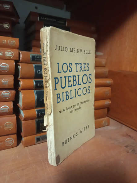Los Tres Pueblos Bíblicos by Julio Meinvielle – Adsum Edition (Used, Spanish)