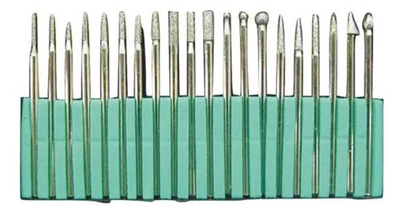 Puntas Diamantadas Minitorno  Ruhlmann 20 Piezas 0