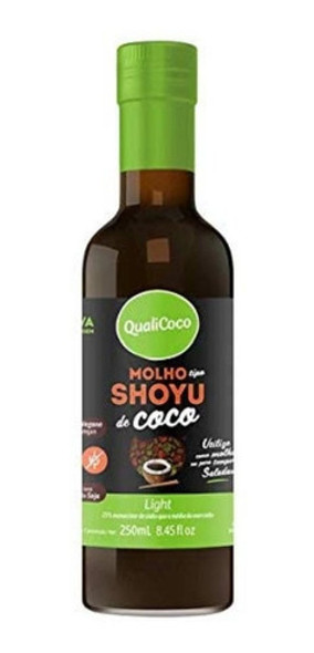 Molho Tipo Shoyo De Coco Qualicoco 250ml 0