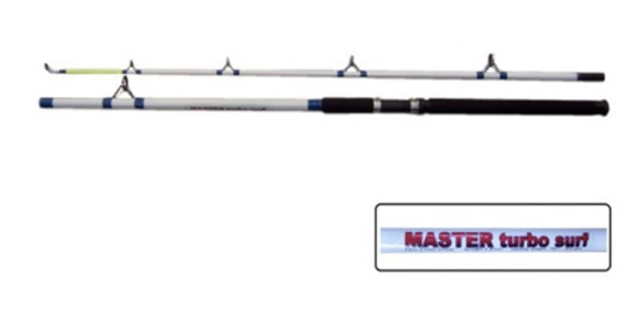 Caña Master Turbo Surf 2,40 Mt 2 Tramos 1