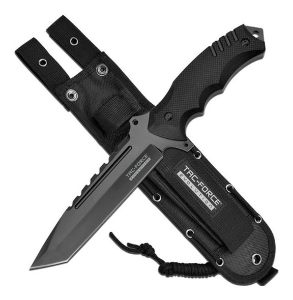 Cuchillo De Hoja Fija Tac Force Evolution - Tfe-fix017t-bk 0