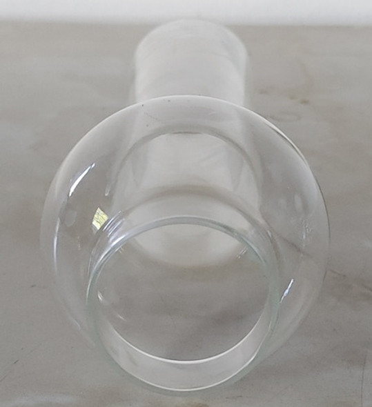 Tubo De Vidrio Para Lámpara O Colgante Antiguo (base: 3,5cm) 1