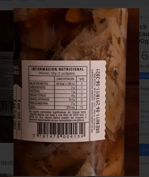 Alcauciles Al Aceite 300/200 Exquisitos Palermo Alcaucil 1