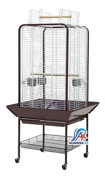 Jaulón Con Techo Abierto Grande Para Loros Aves. Dayang A16 0