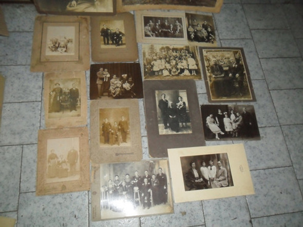 Este Si Es Un Lote De 210 Antiguas Fotografias Familias Mira 1