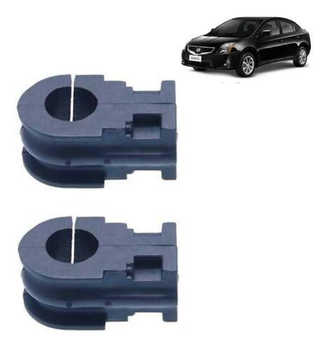 Kit 2 Bujes Barra Estabilizadora Delantera Sentra 2007/2012 0