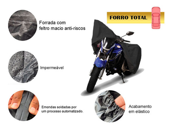 Capa Cobrir Triumph Thunderbird Premium Impermeável Forrada 1