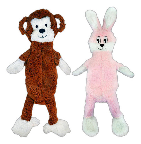 Fga Marketplace Monkey - Conejo Rosa Plano Sin Relleno Sin J 0