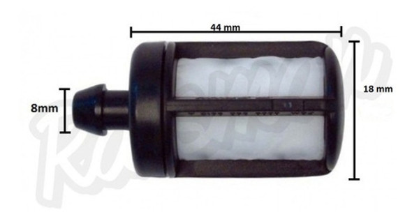 Filtro Combustible Compatible Motosierras Stihl Y Otras 1