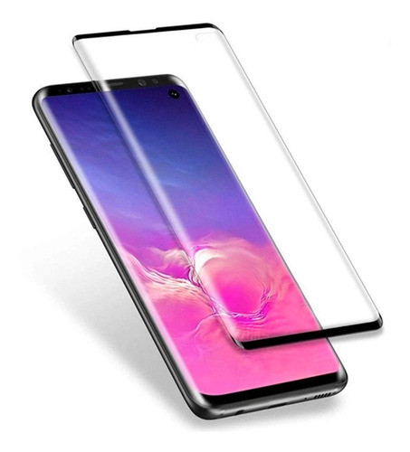 Película Protetora De Gel 5d Para Samsung Galaxy S10+ Plus 1