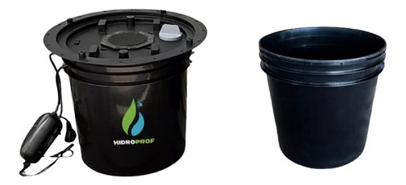 Cultivo Indoor Hidroponia Dwc Balde 10l + Balde Para Cambio 0