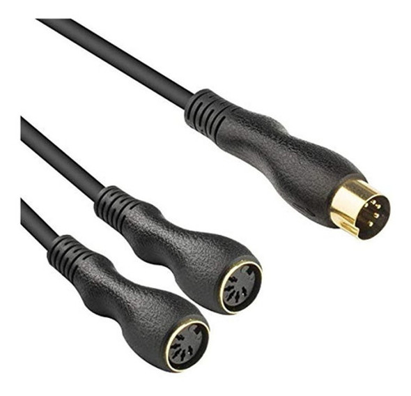 Cable Divisor Y Midi Ebxya - 5 Pines Din Midi Macho A Cable 0