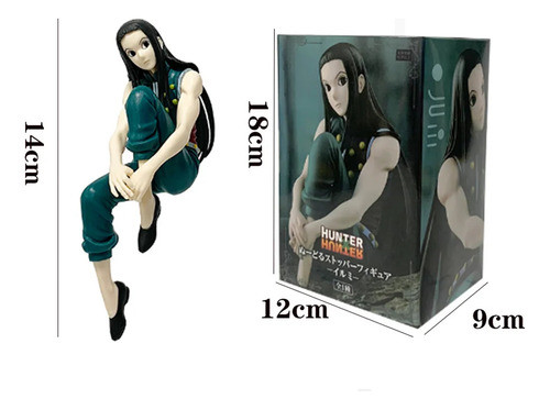 Figura Illumi Zoldyck - Hunter X Hunter 15cm Anime Coleccion 1