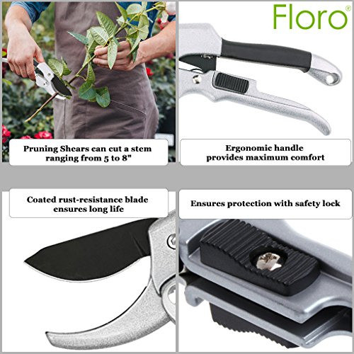 Podadora, 8 Pulgadas, Completamente De Acero, Podadora ... 1