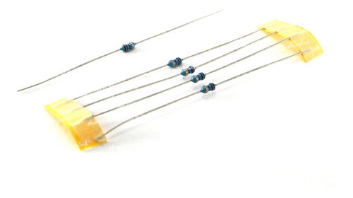 100 Resistencias Metal Film 1/2w 0.5w 470 Ohm 470r 470e 5% 0