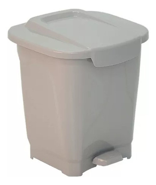 Basurero T-force 25 Lt En Ppl Gris Tramontina - Lnf 0 Basurero T-force 25 Lt En Ppl Gris Tramontina - Lnf 0