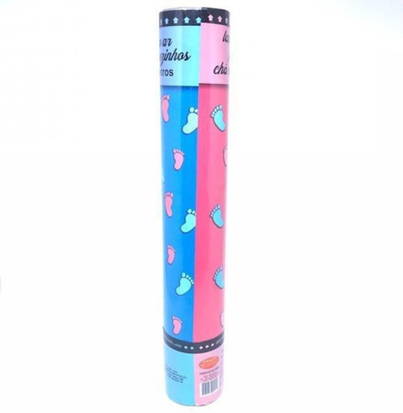 Lança Confete Chá Revelação 30 Cm Azul - #partiufesta 0