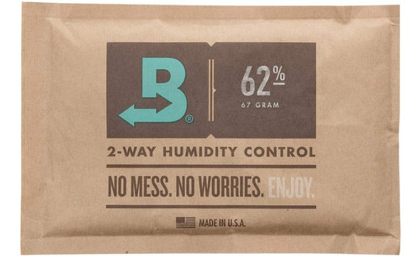 Boveda 62% 67g Regulador De Humedad Cosecha Curado Original 0