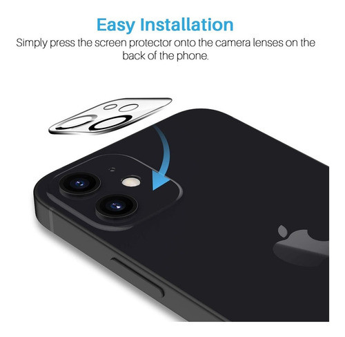 Protector Cubre Camara Trasera Para iPhone 12 1